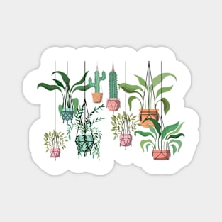 Hanging Planters Magnet