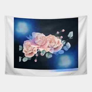 Pretty Rose Tapestry