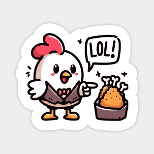 Chicken Humor Funny Magnet