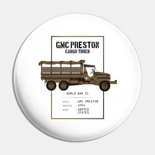 1944 GMC Preston 44 Cargo Trucks Pin