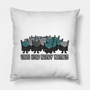 Long Live Heavy Metals Pillow