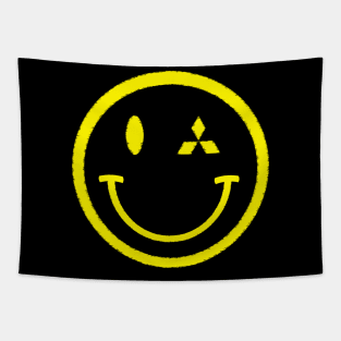 Mitsubishi Smily Face Tapestry