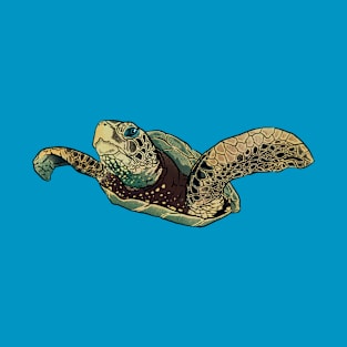 Green Turtle T-Shirt