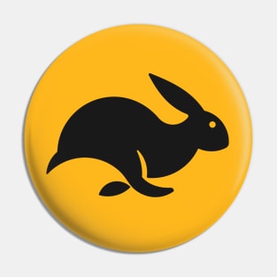 Running Rabbit - Black Pin