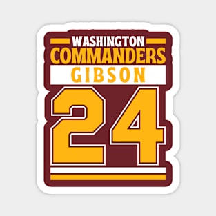 Washington Commanders Gibson 24 Edition 1 Magnet