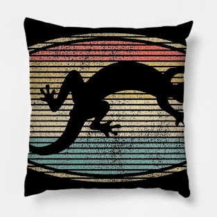 Lizard, Salamander Lovers Funny Vintage Design Pillow