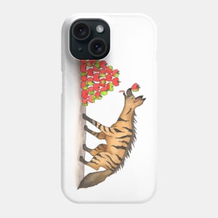 A is for Aardwolf Phone Case