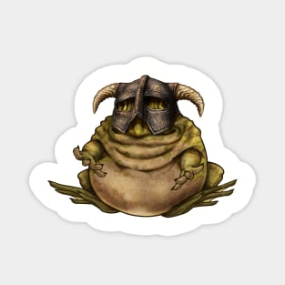 Dragonborn Frog Magnet