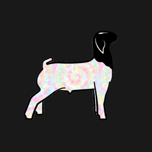 Rainbow Tie Dye Market Goat - NOT FOR RESALE WITHOUT PERMISSION T-Shirt