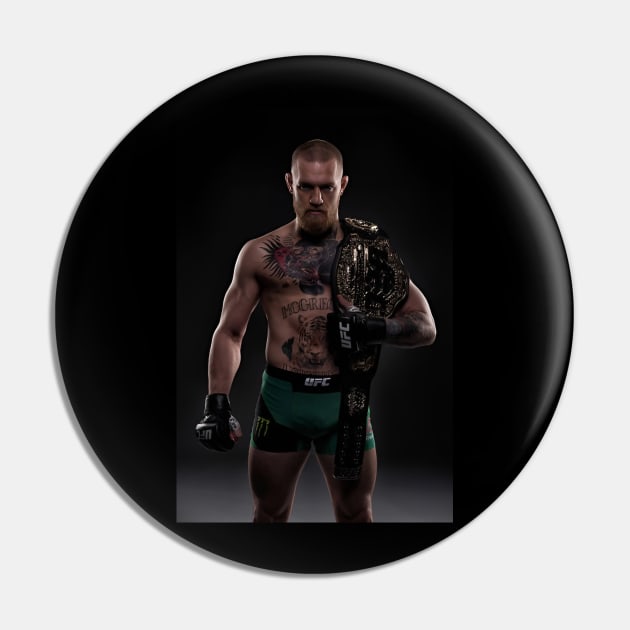 Conor McGregor - The Notorious Champion Pin by Fit-Flex