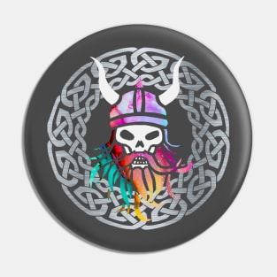 Viking Skull Pin