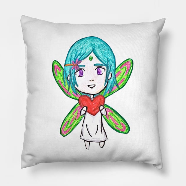 Chibi Eureka ♥ Pillow by EmmeGray