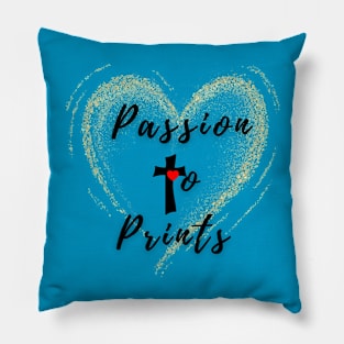 Passion to Prints Brand T-Shirt Pillow