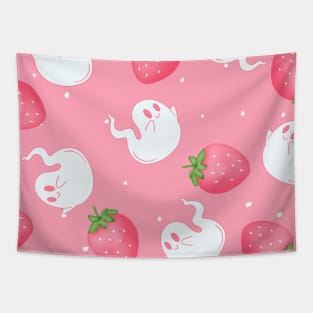 Strawberry Ghost Tapestry