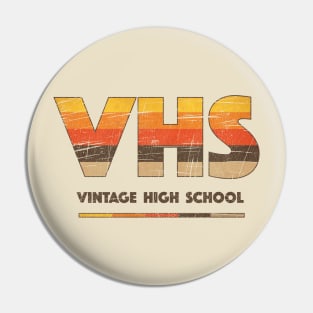 Vintage High School Pin