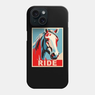 Funny Horse Equestrian Gifts Horseback Riding Phone Case