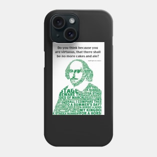 Shakespeare virtuous Phone Case