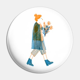 Bouquet of flowers Pin