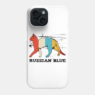 Russian Blue Cat Phone Case