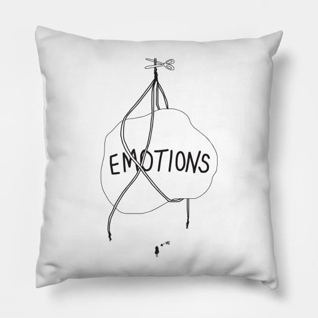 emotional damage Pillow by nfrenette