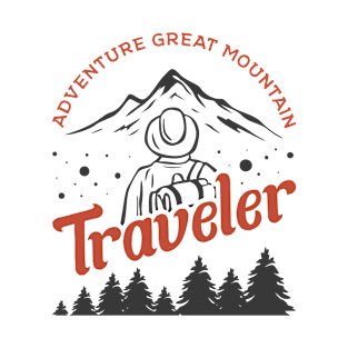 Adventure Great Mountain Traveler T-Shirt