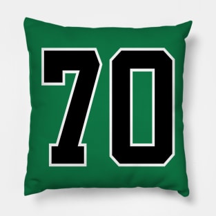Number 70 Pillow