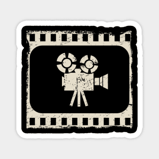 Retro Film Camera | Director Filmmaker Design Magnet