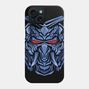 Mecha Gundam Blue Phone Case