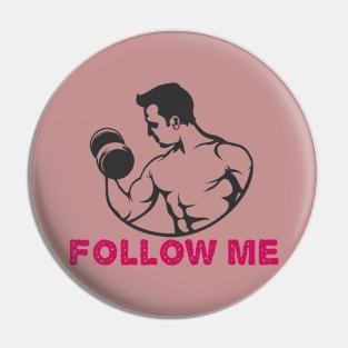 Follow me Pin