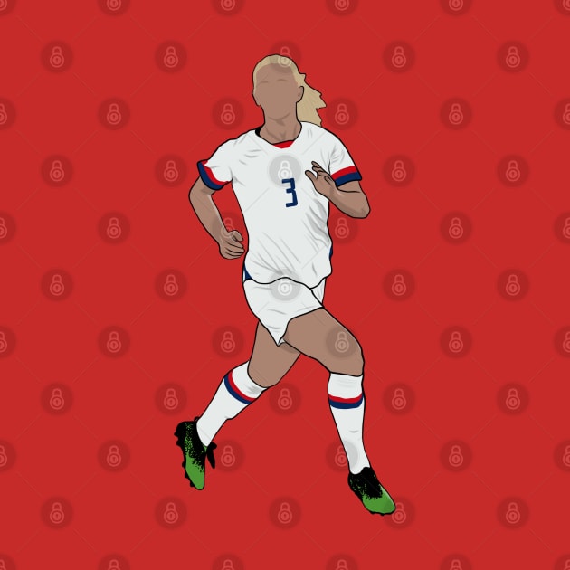 Sam Mewis USWNT by Hevding