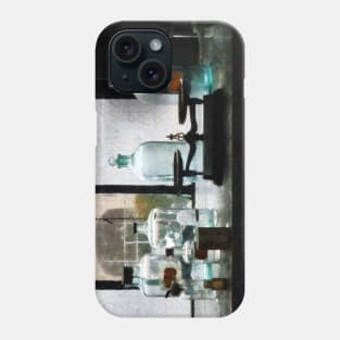 Chemists - Balance and Bottles in Chem Lab Phone Case