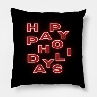 Happy Holidays! Pillow