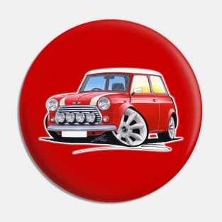 Rover Mini Cooper Sport Red Pin