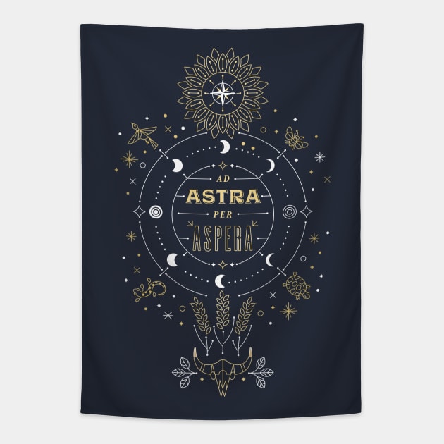 Ad Astra Tapestry by CatCoq