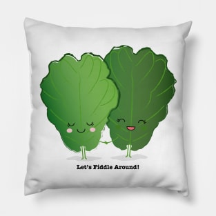 Fiddle Leaf Fig Let's Fiddle Around Pillow