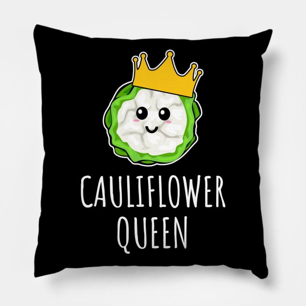 Cauliflower Queen Pillow by LunaMay