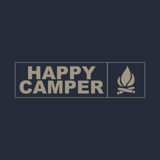 Happy Camper Logo Apparel & Accessories T-Shirt