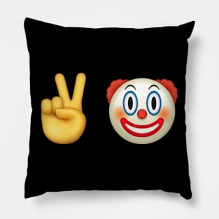 Clown Emoji Pillows for Sale TeePublic