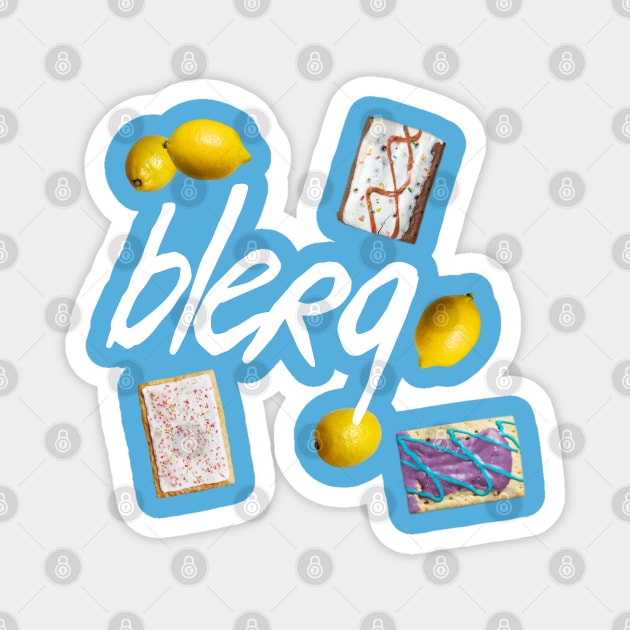 Liz Lemon's Catchphrase: BLERG! Magnet by Xanaduriffic