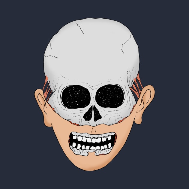 beardy skull by gazonula