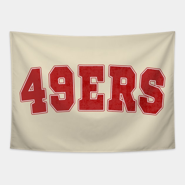 49ers Tapestry by DewaJassin