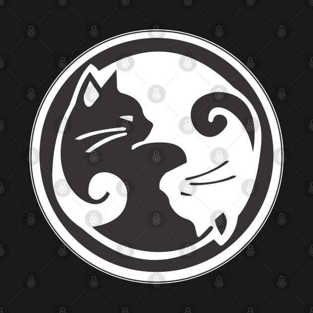 Cat Ying Yang by Dojaja