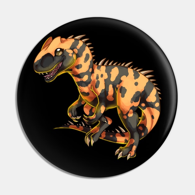 Allosaurus Pin by cometkins