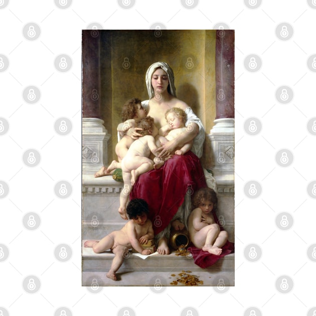 Charity - William Adolphe Bouguereau by forgottenbeauty