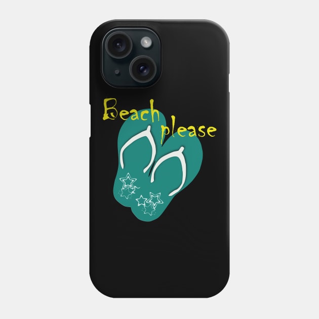 Beach Please Phone Case by Dojaja