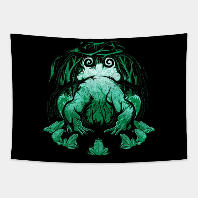 Lord of the Frogs Tapestry by stevenlefcourt