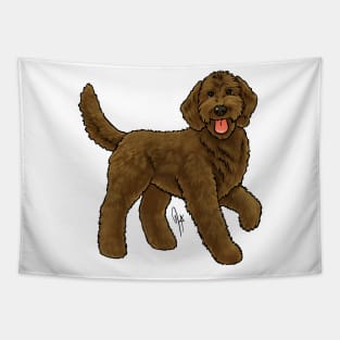 Dog - Goldendoodle - Chocolate Tapestry