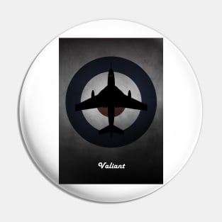 Vickers Valiant RAF Pin