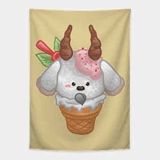 Gelato Goat Tapestry