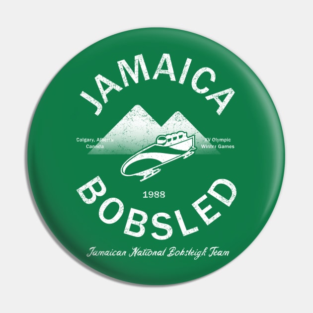 Jamaican Bobsled Team Pin by PaletteDesigns